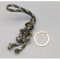 Camo Skull Trooper Bead Lanyard mit Schl&uuml;sselring
