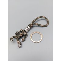 Moai Bead mit Lanyard und Schl&uuml;sselring EDC Every...