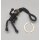 Black Skull Trooper Lanyard Bead mit Schlüsselring
