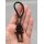 Black Liberty Statue Lanyard Bead Paracord
