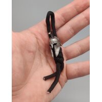 Silver Spartiat Lanyard Bead Sparta Paracord aus Messing