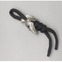 Silver Spartiat Lanyard Bead Sparta Paracord aus Messing