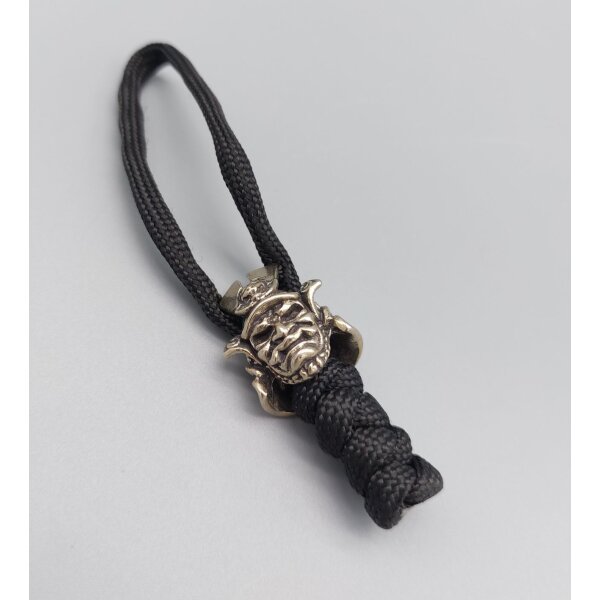 Silver Samurai Lanyard Bead Paracord aus Messing