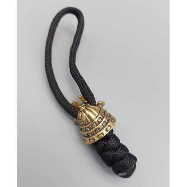 Golden Samurai Lanyard Bead Paracord aus Messing Gold Yellow