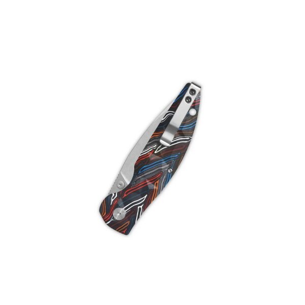 QSP Knife Turtle Punk Multicolor bunt mehrfarbig 14C28N Stahl G10 Griff QS158-A1