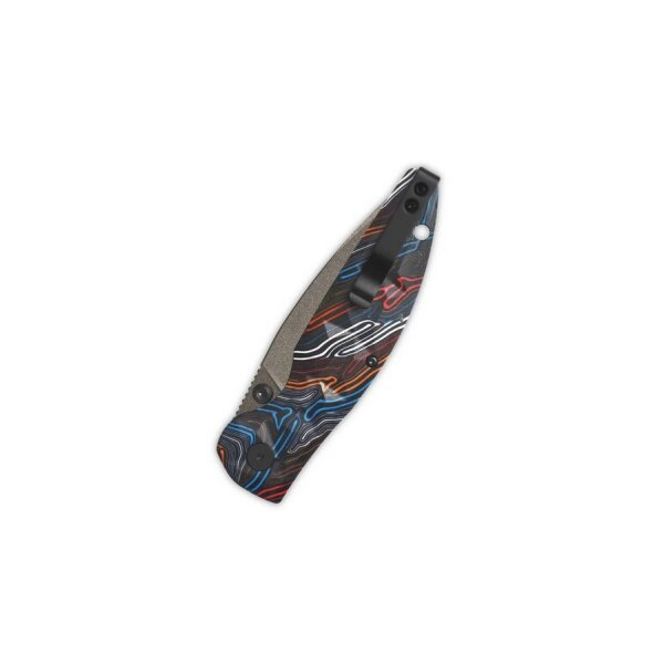 QSP Knife Turtle Punk 14C28N champagne ceramic coated Stahl G10 Griff QS158-A2