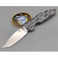 QSP Knife Turtle Punk 14C28N Stahl G10 Griff QS158-B1