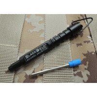 BlackField Mini Tactical Pen Kugelschreiber Kubotan aus Metall schwarz