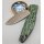 QSP Knife Turtle Punk 14C28N champagne ceramic coated Stahl G10 Griff QS158-C2