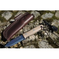 Joker Nordico 14C28N Micarta Braun inkl. Feuerstarter...