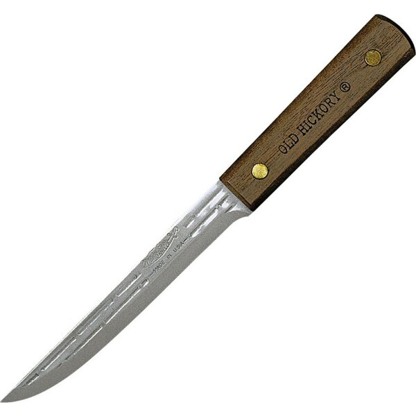 Old Hickory Messer 72-6 Boning Knife Küchenmesser Kohlenstoffstahl Hickoryholz