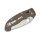 Spyderco Manix 2 XL CPM-CruWear Stahl Ball Bearing Lock & Canvas Micarta Griff  Made in USA 01SP1257