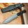 Fällkniven A1L - Expedition Knife - Lam. VG10W Stahl mit Wolfram im Stahl Lederscheide Kraton Griff