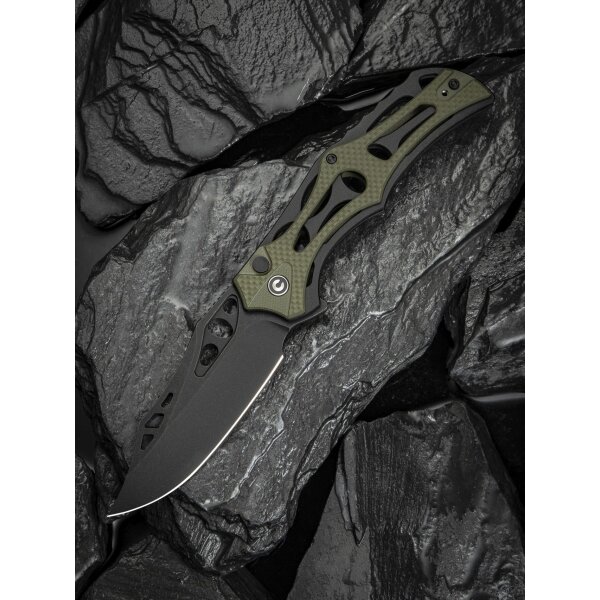 Civivi Biophase Button Lock Flipper C23083C-2 OD Green Nitro-V