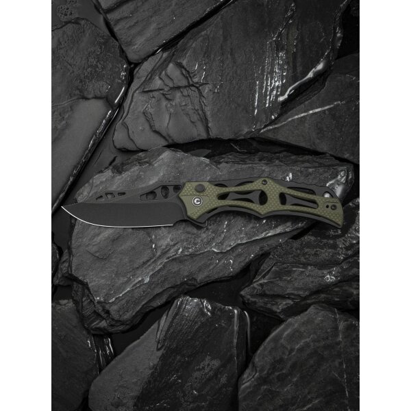 Civivi Biophase Button Lock Flipper C23083C-2 OD Green Nitro-V