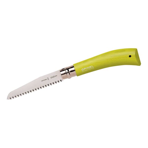 Opinel Garten Set 3-teilig Säge Gärtnermesser Pilzmesser Gartenhippe in Holzbox