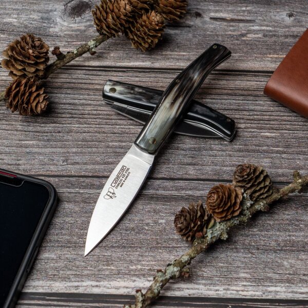Cudeman Mini Toro 445-A Slipjoint Folder 420 Stahl Stierhorngriff