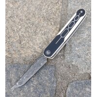 CIVIVI KwaiQ Damast Stahl Ivory & Black G10 Flipper