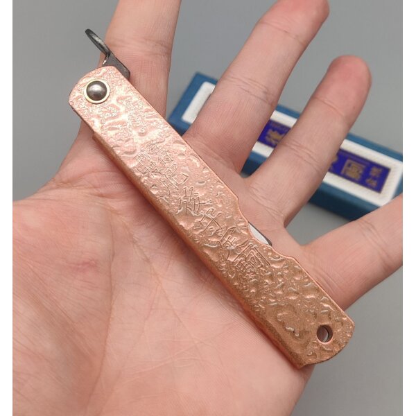HIGONOKAMI Mizushibuki Splash Folder PinkPaper Steel Raindrop Design