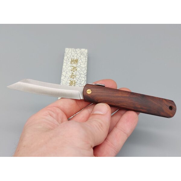 Higonokami Iron Wood VG10 Japanisches Taschenmesser mit Eisenholz