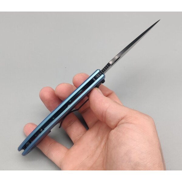 Spyderco Tenacious Taschenmesser blue blau Titan Black schwarz Klinge