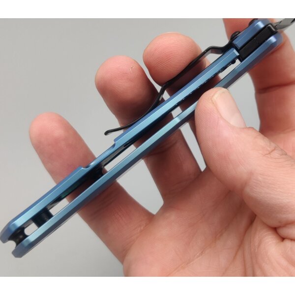 Spyderco Tenacious Taschenmesser blue blau Titan Black schwarz Klinge