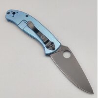 Spyderco Tenacious Taschenmesser blue blau Titan Black...