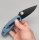 Spyderco Tenacious Taschenmesser blue blau Titan Black schwarz Klinge