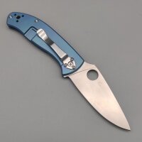 Spyderco C122TIBLP Tenacious blue blau Titan Taschenmesser