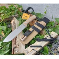 Joker Nomad 6.5 Canvas Micarta N695 Stahl Kydexscheide...