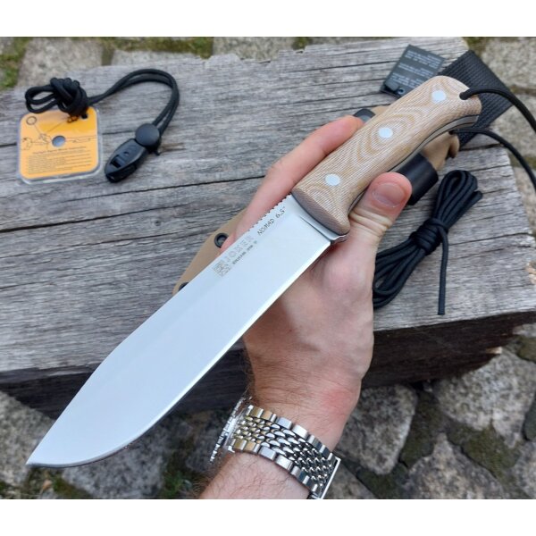 Joker Nomad 6.5 Canvas Micarta N695 Stahl Kydexscheide Special Edition
