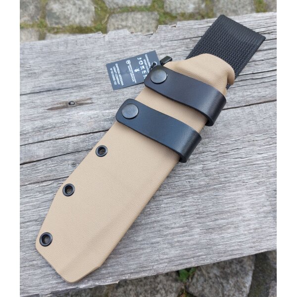 Kydexscheide desert sand coyote für Joker Nomad 6.5 Kydex Scheide