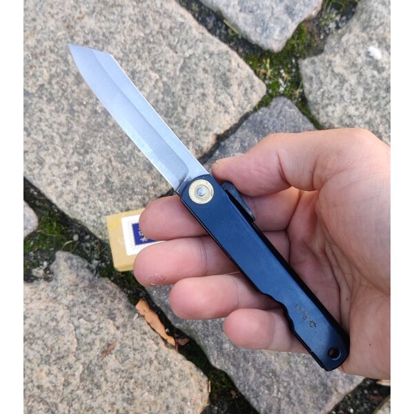 Higonokami Aogami-Tanzou 100 mm Heft Japanisches Taschenmesser