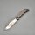 Spartan Blades SF5 Custom Magna Cut Harsey Folder - OCULUS Grey Grau Silver