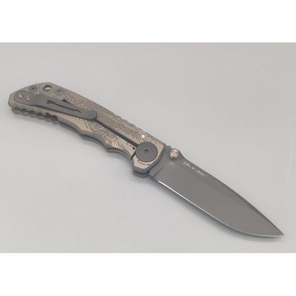 Spartan Blades SF5 Custom Magna Cut Harsey Folder - DiVinci 2023