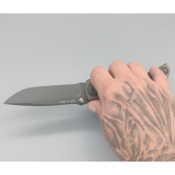 Spartan Blades SF5 Custom Magna Cut Harsey Folder - DiVinci 2023