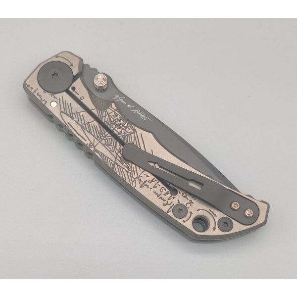 Spartan Blades SF5 Custom Magna Cut Harsey Folder - DiVinci 2023