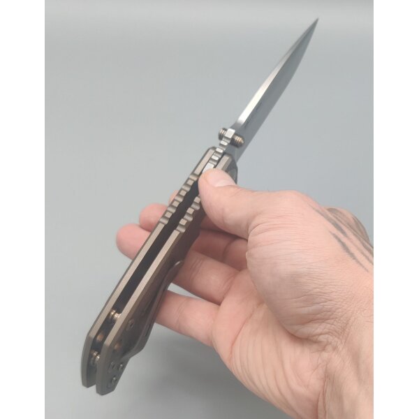 Spartan Blades SF5 Custom Magna Cut Harsey Folder - Relic USA Made