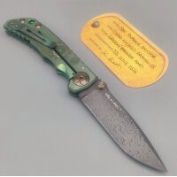 Spartan Blades SF5 Custom Damast Harsey Folder - PLAGUE...