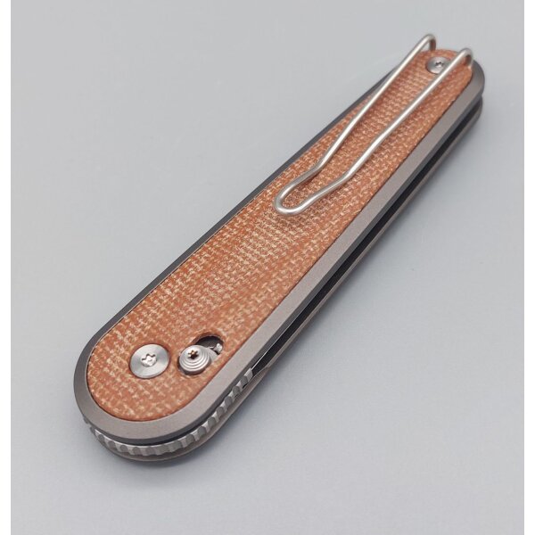 SRM Knives Zeros 251M-MN Ambi Lock Folder N690 Stahl Micarta