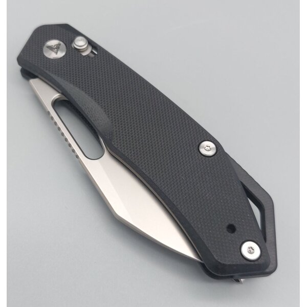 SRM Knives CUB 261M-GB Ambi Lock Folder Black G10 154 CM Stahl
