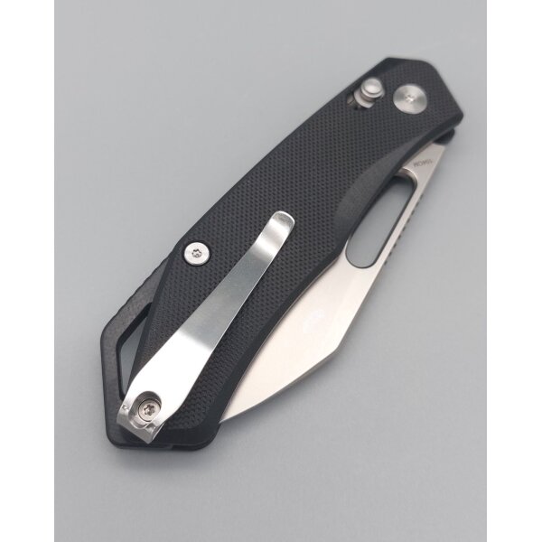 SRM Knives CUB 261M-GB Ambi Lock Folder Black G10 154 CM Stahl