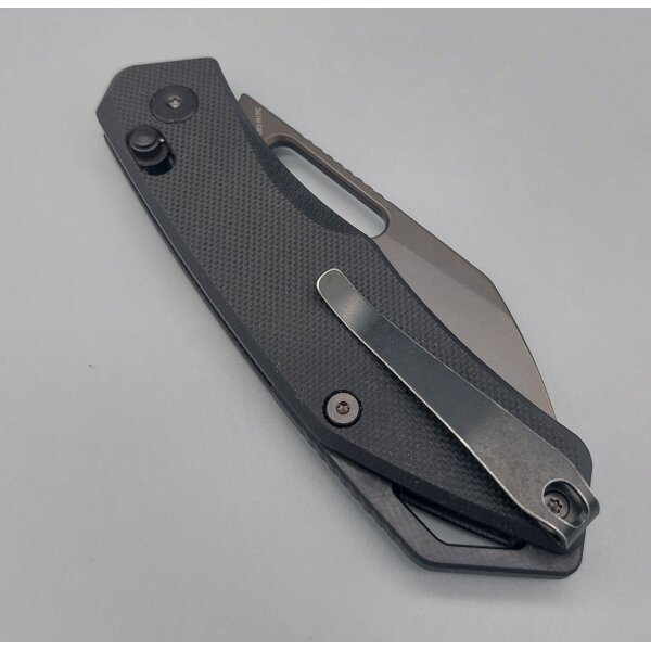 SRM Knives CUB 261M-GB2 Ambi Lock Folder Black G10 140Cr Stahl