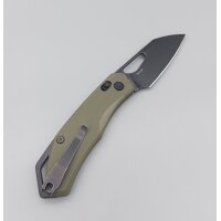 SRM Knives CUB 261M-GP Ambi Lock Folder Olive G10 154 CM...