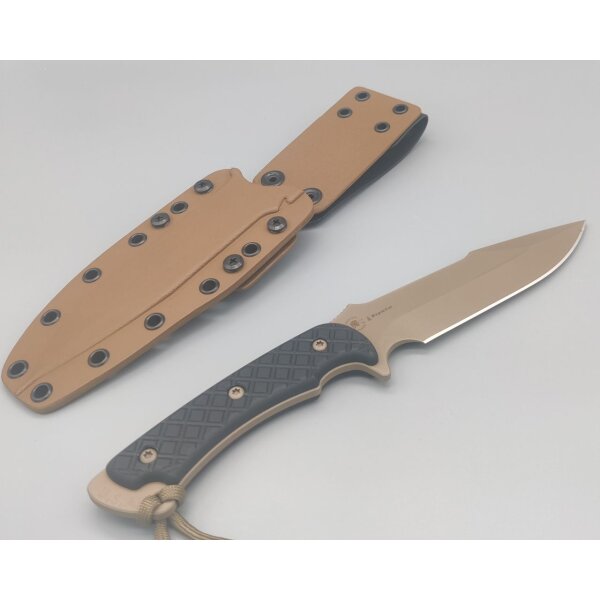 Spartan Blades Horkos FDE/ BlackFixed Blade Magna Cut