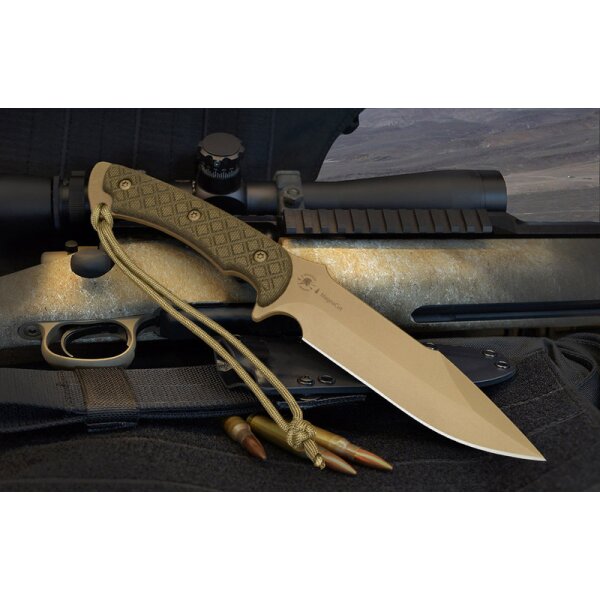 Spartan Blades Horkos FDE/ BlackFixed Blade Magna Cut