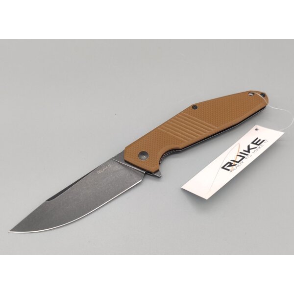 RUIKE D191-W Flipper 8Cr13MoV Stahl G10 Brown