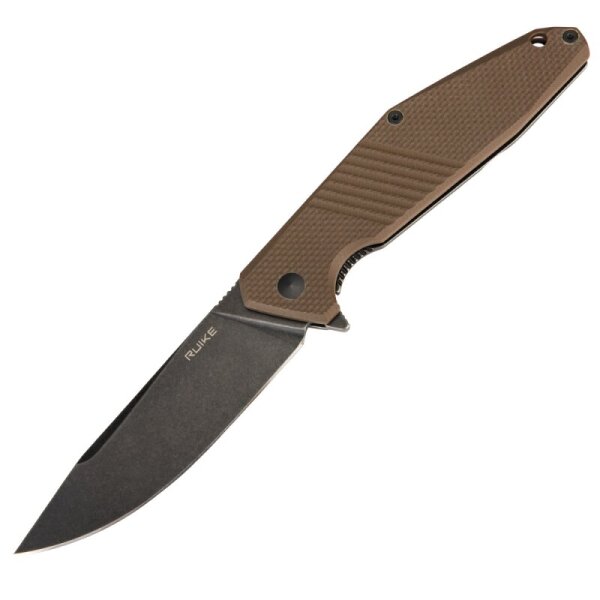 RUIKE D191-W Flipper 8Cr13MoV Stahl G10 Brown