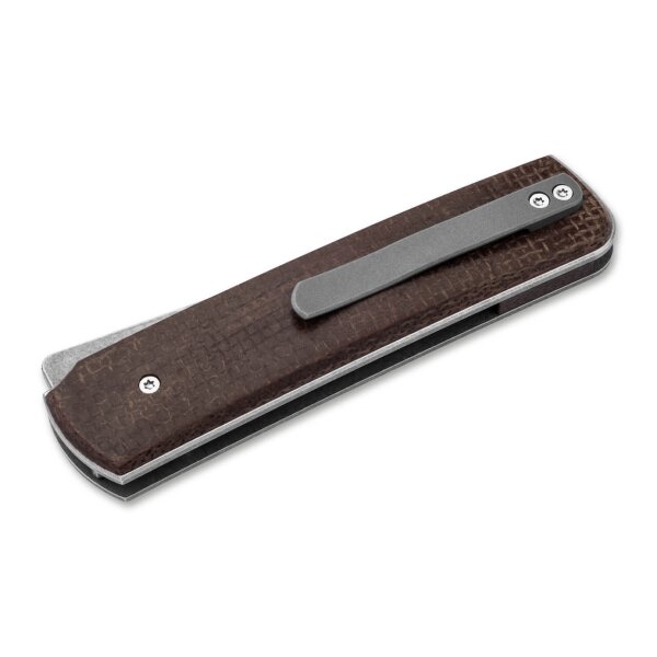 Böker Plus Sanjo Flipper VG-10 Stahl Micarta Griff Taschenmesser 01BO907