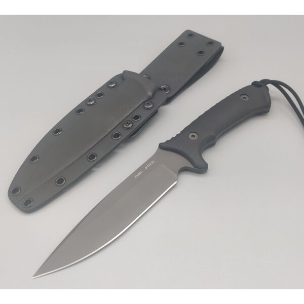 Spartan Blades Harsey Difensa fixed knife BLK mit Kydex Scheide Made in USA